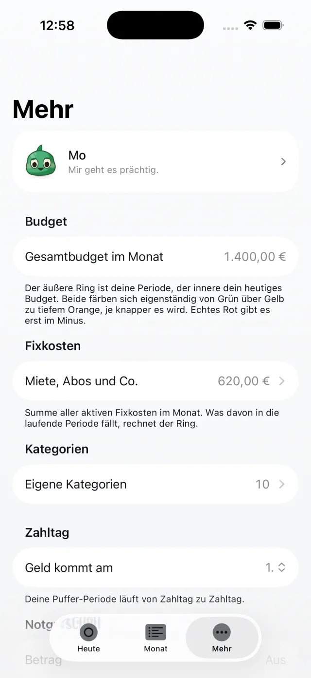 Puffer, Der Rest